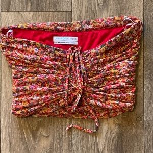 Urban outfitters floral tube top